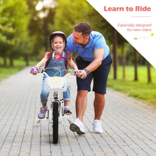 Load image into Gallery viewer, Gymax 18'' Kids Bike Toddlers Adjustable Freestyle Bicycle w/ Training Wheels
