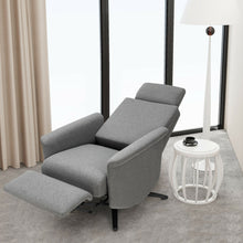 Load image into Gallery viewer, Gymax Massage Recliner Chair Swivel Single Sofa Lounge w/Adjustable Headrest