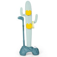 Load image into Gallery viewer, Gymax 3-in-1 Sports Activity Center w/ Golf & Ring-Toss Cactus Toy Stand