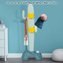 Load image into Gallery viewer, Gymax 3-in-1 Sports Activity Center w/ Golf & Ring-Toss Cactus Toy Stand
