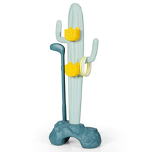 Load image into Gallery viewer, Gymax 3-in-1 Sports Activity Center w/ Golf & Ring-Toss Cactus Toy Stand
