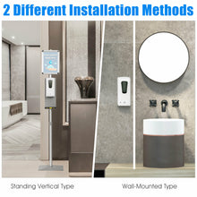 Load image into Gallery viewer, Gymax Automatic Soap Dispenser Touchless Sanitizing Station w/ Sign Board