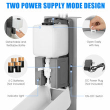 Load image into Gallery viewer, Gymax Automatic Soap Dispenser Touchless Sanitizing Station w/ Sign Board