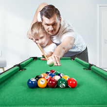 Load image into Gallery viewer, Gymax 24'' Mini Tabletop Pool Table Set Indoor Billiards Table w/Accessories