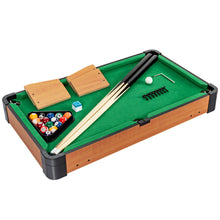 Load image into Gallery viewer, Gymax 24'' Mini Tabletop Pool Table Set Indoor Billiards Table w/Accessories