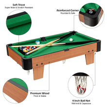 Load image into Gallery viewer, Gymax 24'' Mini Tabletop Pool Table Set Indoor Billiards Table w/Accessories