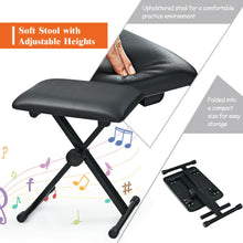 Load image into Gallery viewer, Gymax Sonart 61-Key Electronic Keyboard Piano w/Lighted Keys Stand Bench Headphone