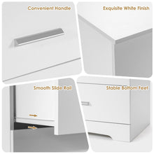 Load image into Gallery viewer, Gymax 6 Drawer Double Dresser Chest of Drawers Storage Cabinet Organizer White