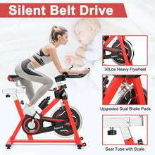Load image into Gallery viewer, Gymax Exercise Bike Stationary Belt Drive Indoor Cycling Bike Gym Home Cardio