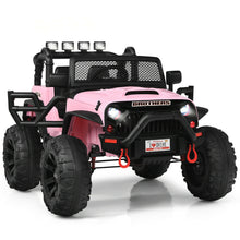 Load image into Gallery viewer, Gymax 12V Kids Ride On Truck RC Motorized Car w/ Spring Suspension & MP3