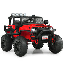 Load image into Gallery viewer, Gymax 12V Kids Ride On Truck RC Motorized Car w/ Spring Suspension & MP3