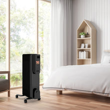 Load image into Gallery viewer, Gymax 1500W Oil Filled Radiator Heater Portable Space Heater w/ Remote Control