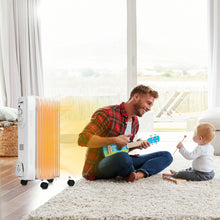 Load image into Gallery viewer, Gymax 1500W Oil Filled Radiator Space Heater w/ Overheat & Tip-Over Protection