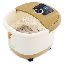 Load image into Gallery viewer, Gymax Foot Spa Bath Massager w/ Heating Oxygen Bubbles 6 Massage Rollers