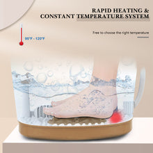 Load image into Gallery viewer, Gymax Foot Spa Bath Massager w/ Heating Oxygen Bubbles 6 Massage Rollers