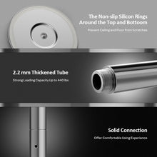 Load image into Gallery viewer, Gymax Professional Stripper Pole 45mm Portable Adjustable Spinning Dance Pole