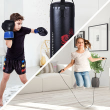 Load image into Gallery viewer, Gymax Kid's Boxing Suit Exercise Boxing Set w/ Sandbag Gloves Hook & Jump Rope