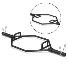 Load image into Gallery viewer, Gymax 56'' Olympic Hexagon Deadlift Bar Trap Bar W/ Folding Grips Powerlifting