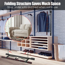 Load image into Gallery viewer, Gymax Pull Up Bar Doorway Trainer Chin Up Bar w/ Dip Bar & Power Ropes Home Gym