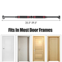 Load image into Gallery viewer, Gymax Pull Up Bar Doorway Adjustable Chin Up Bar No Screw W/ Locking Mechanism