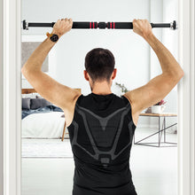 Load image into Gallery viewer, Gymax Pull Up Bar Doorway Adjustable Chin Up Bar No Screw W/ Locking Mechanism
