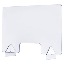 Load image into Gallery viewer, Gymax 24'' x 16'' Protective Plexiglass Sneeze Guard Acrylic Shield for Counter