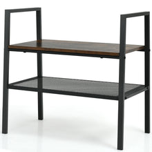Load image into Gallery viewer, Gymax 1/2/3PC 2- Tier Storage Shelf Stackable Shoe Shelf Stand Display Rack Home