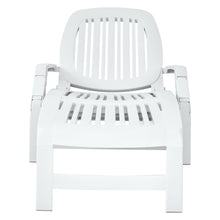 Load image into Gallery viewer, Gymax Patio Adjustable Chaise Lounge Chair Folding Sun Lounger Recliner w/ Wheels