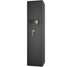 Load image into Gallery viewer, Gymax Large Rifle Safe Quick Access 5-Gun Storage Cabinet w/ Pistol Lock Box