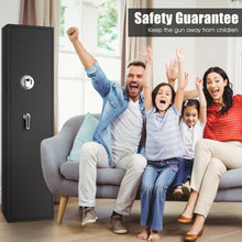 Load image into Gallery viewer, Gymax Biometric Fingerprint Rifle Safe Quick Access 5-Gun Cabinet w/ Lockbox