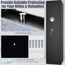 Load image into Gallery viewer, Gymax Biometric Fingerprint Rifle Safe Quick Access 5-Gun Cabinet w/ Lockbox