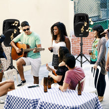 Load image into Gallery viewer, Gymax 1600W Portable 2-Way Powered Speaker System w/ Microphone