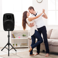 Load image into Gallery viewer, Gymax 1600W Portable 2-Way Powered Speaker System w/ Microphone