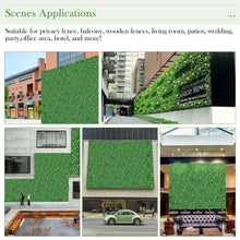 Load image into Gallery viewer, Gymax 12PCS 20x20inch Artificial Daisy Hedge Plant Privacy Fence Hedge Panels