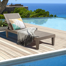 Load image into Gallery viewer, Gymax Patio Outdoor Chaise Lounge Chair Recliner w/ Adjustable Backrest