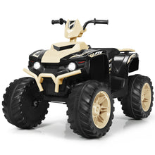 Load image into Gallery viewer, Gymax 12V Electric Kids Ride On Car ATV 4-Wheeler Quad w/ Music LED Light Yellow