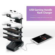 Load image into Gallery viewer, Gymax 63 inch Height Adjustable Gaming Desk w/Mouse Pad & USB Gaming Handle Rack