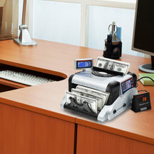Load image into Gallery viewer, Gymax Money Counter Portable Bill Counting Machine with MT/UV/MG/IR Detection