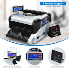 Load image into Gallery viewer, Gymax Money Counter Portable Bill Counting Machine with MT/UV/MG/IR Detection