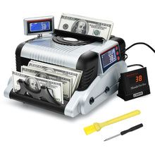 Load image into Gallery viewer, Gymax Money Counter Portable Bill Counting Machine with MT/UV/MG/IR Detection