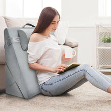 Load image into Gallery viewer, Gymax Adjustable Bed Wedge Pillow Incline Head Support Rest Memory Foam