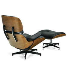 Load image into Gallery viewer, Gymax Mid Century Swivel Lounge Chair and Ottoman Set w/ Aluminum Alloy Base