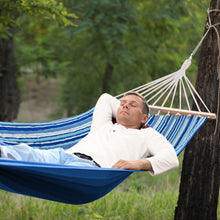 Load image into Gallery viewer, Gymax Swing Hammock Chair Set Hanging Bed w/ Heavy-Duty Steel Stand Cup Holder