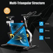Load image into Gallery viewer, Gymax Belt Drive Stationary Bike Indoor Magnetic Exercise Bike Cardio Fitness