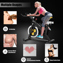 Load image into Gallery viewer, Gymax Belt Drive Stationary Bike Indoor Magnetic Exercise Bike Cardio Fitness