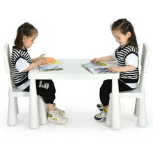 Load image into Gallery viewer, Gymax Kids Table & 2 Chairs Set Toddler Activity Play Dining Study Desk Baby Gift