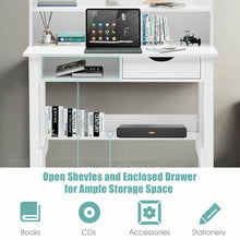 Load image into Gallery viewer, Gymax Home Office Computer Desk Workstation Laptop PC Table w/ Drawer & Shelf