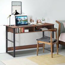 Load image into Gallery viewer, Gymax Home Office Computer Desk 2 Drawers Makeup Vanity Console Table Vintage