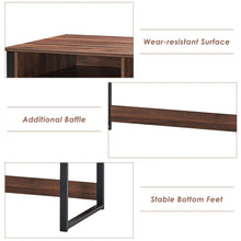 Load image into Gallery viewer, Gymax Home Office Computer Desk 2 Drawers Makeup Vanity Console Table Vintage