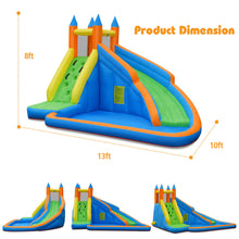 Load image into Gallery viewer, Gymax Inflatable Water Park Bounce House Climbing Wall Splash Pool w/480W Blower